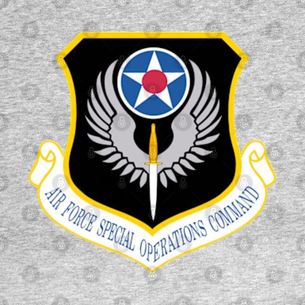 AFSOC - Air Force Special Operations Command by Desert Owl Designs